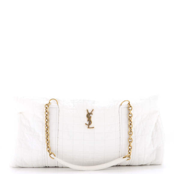 Saint Laurent Gloria Duffle Bag Quilted Nylon - Picture 1 of 8